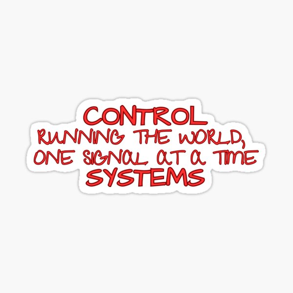 Item preview, Control Systems Engineer designed and sold by RDproject.