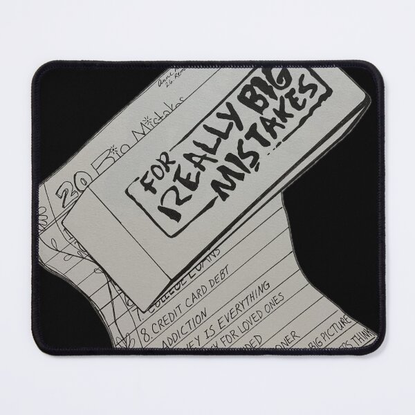 Item preview, For Really Big Mistakes eraser fun ink drawing designed and sold by ArtByAMReisig.