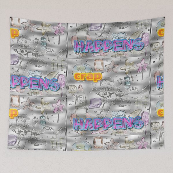 Item preview, Crap Happens 6 Space Art designed and sold by SmashingDeals.