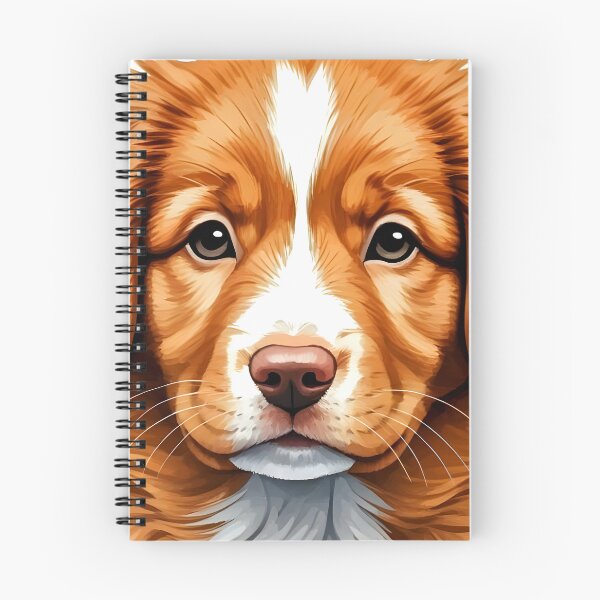 Item preview, Nova Scotia Duck Tolling Retriever Puppy– Digital Ink Portrait designed and sold by Typeglyphs.