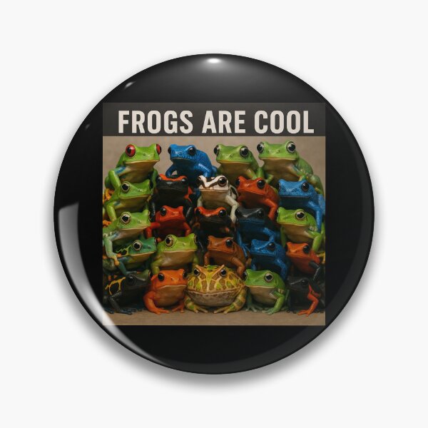 Item preview, Frogs are Cool! - 3 designed and sold by GrassoGraphics.