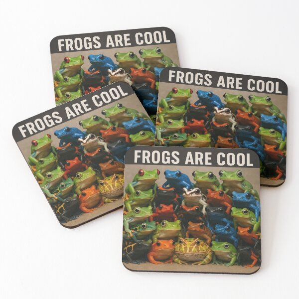 Item preview, Frogs are Cool! - 3 designed and sold by GrassoGraphics.