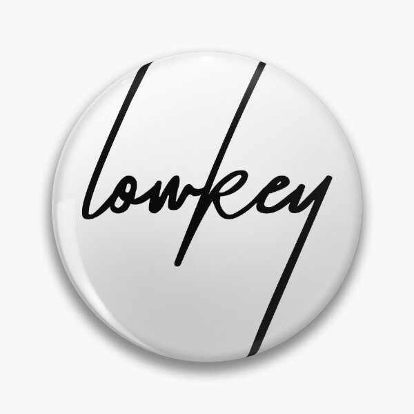 Item preview, Lowkey Vibe: Simple Sarcastic Statement designed and sold by ReggieDior.