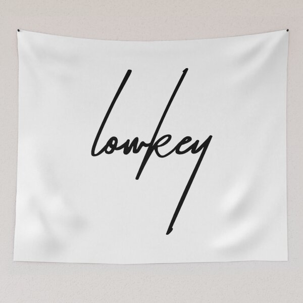 Item preview, Lowkey Vibe: Simple Sarcastic Statement designed and sold by ReggieDior.