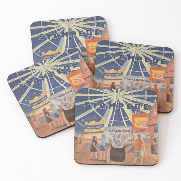 Item preview, Stampede Superwheel painting with letters designed and sold by Assol Kovtun.