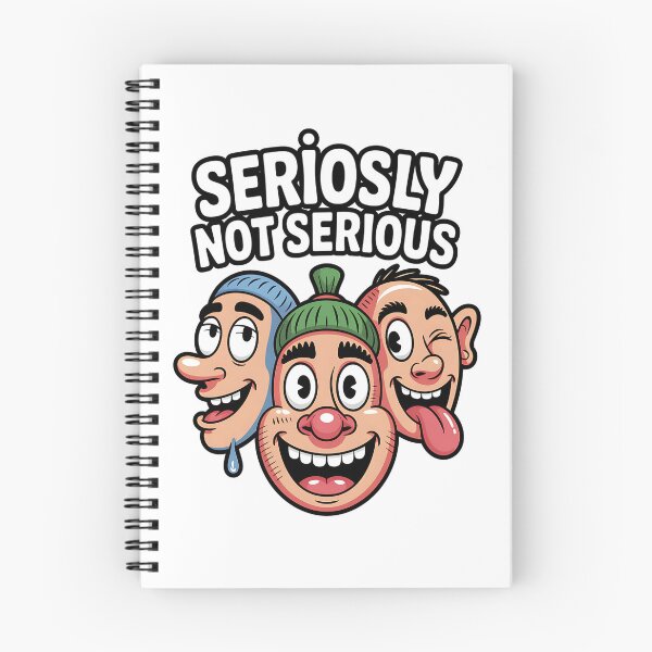 Item preview, Seriously Not Serious – Weird Funny Cartoon Faces designed and sold by Taans-Creation.