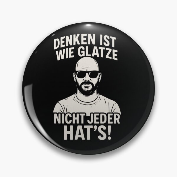 Item preview, Thinking is like being bald – not everyone has it! designed and sold by Elfonso.