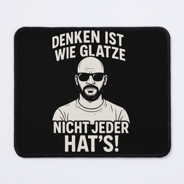 Item preview, Thinking is like being bald – not everyone has it! designed and sold by Elfonso.