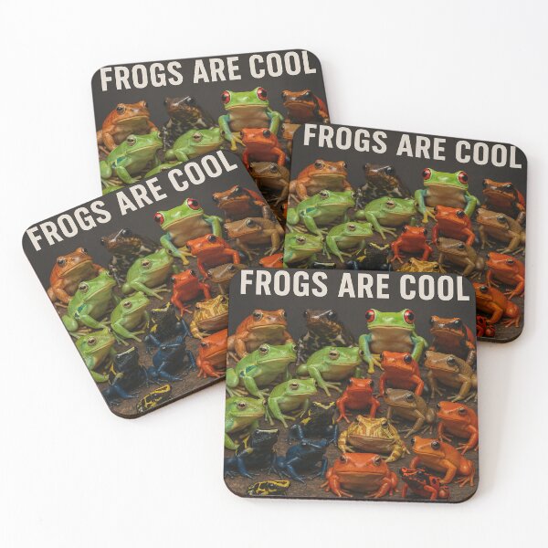 Item preview, Frogs are Cool! - 1 designed and sold by GrassoGraphics.