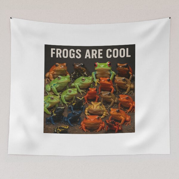 Item preview, Frogs are Cool! - 1 designed and sold by GrassoGraphics.