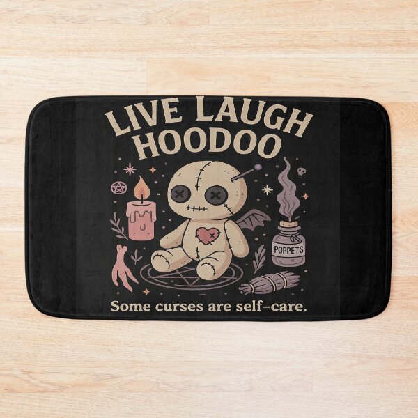 Item preview, Live Laugh Hoodoo – Some Curses Are Self-Care designed and sold by Rudifer.