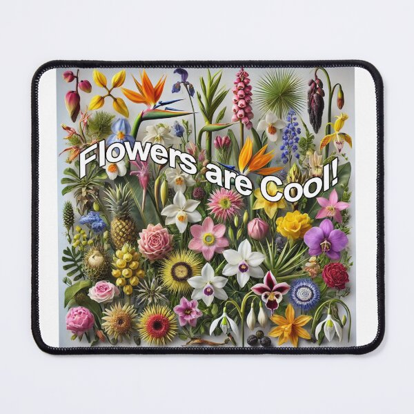 Item preview, Flowers are Cool! - 3 designed and sold by GrassoGraphics.
