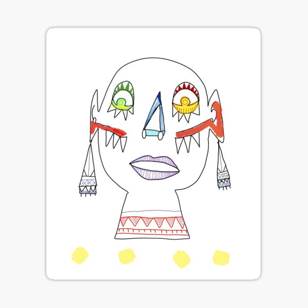 Item preview, face designed and sold by AngelSpace.