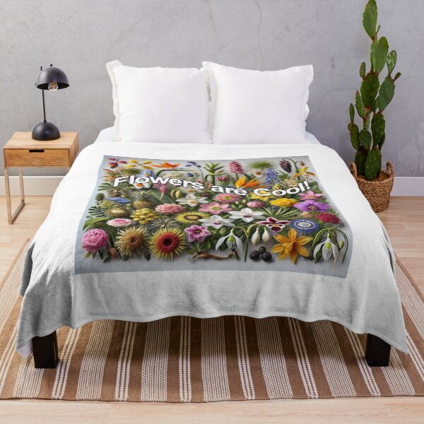 Item preview, Flowers are Cool! - 3 designed and sold by GrassoGraphics.