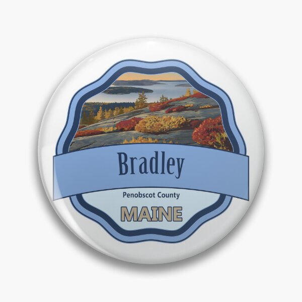 Item preview, Bradley, Penobscot County, Maine designed and sold by Wanderful-roads.