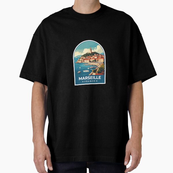 Item preview, Marseille City Sticker France Flag  designed and sold by TulipaGraphics.