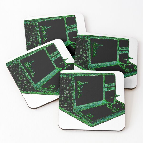 Item preview, Tandy TSR-80 green outline on white designed and sold by Jagaroth.