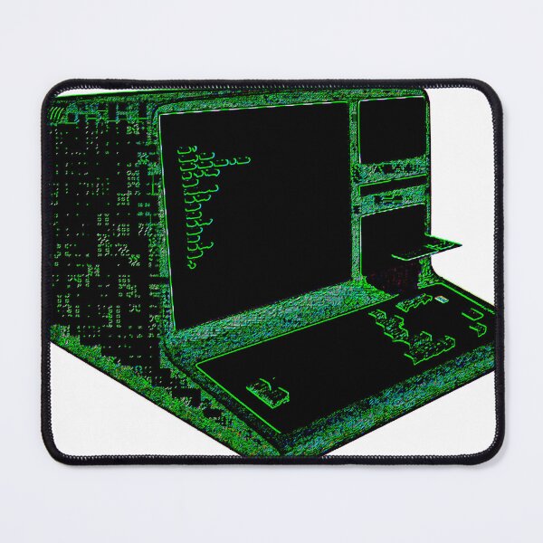 Item preview, Tandy TSR-80 green outline on white designed and sold by Jagaroth.