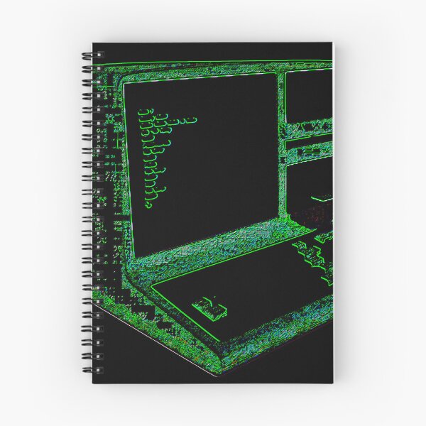 Item preview, Tandy TSR-80 green outline on black designed and sold by Jagaroth.