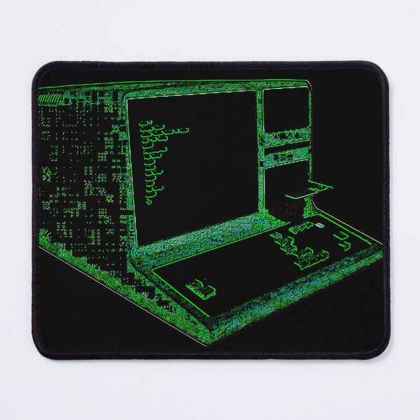 Item preview, Tandy TSR-80 green outline on black designed and sold by Jagaroth.