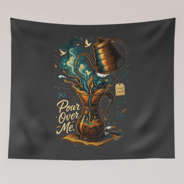 Item preview, Pour Over Me | Joel 2:28 Shirt designed and sold by HouseofAbigail.