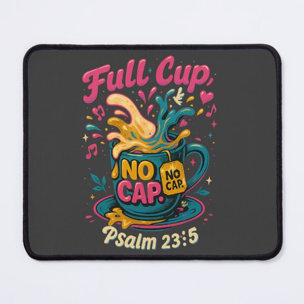 Item preview, Full Cup. No Cap. | Psalm 23:5  designed and sold by HouseofAbigail.