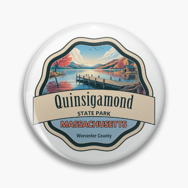 Item preview, Quinsigamond State Park, Worcester County, Massachusetts designed and sold by Wanderful-roads.