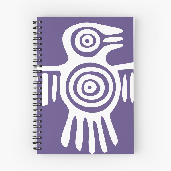 Item preview, Mayan Bird - White/Violet designed and sold by imageresource.