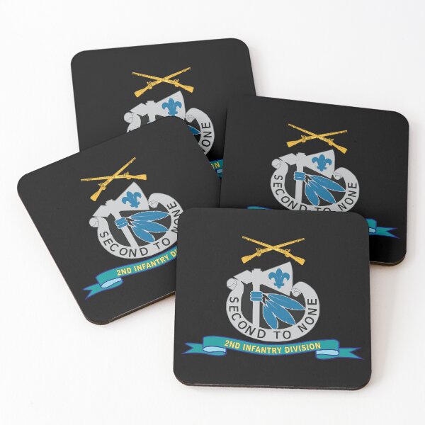 Item preview, Army - 2nd Infantry Division - w Br - Ribbon designed and sold by Military Insignia Products.