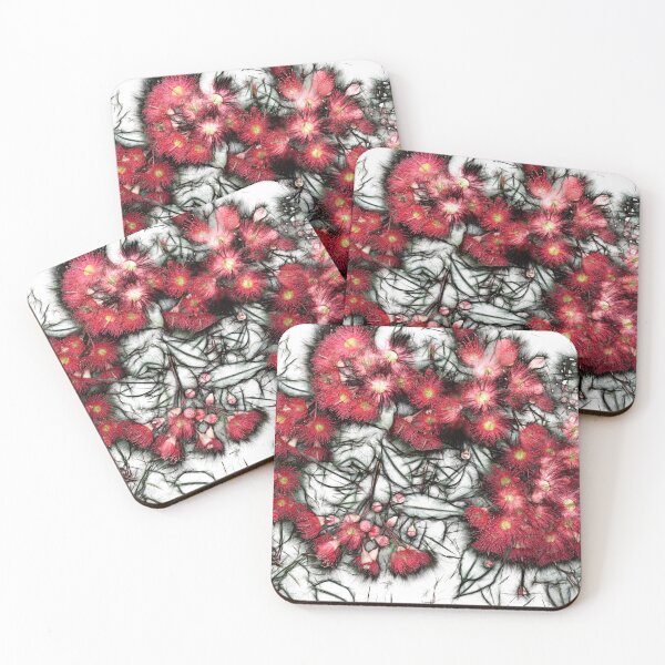 Item preview, Bottlebrush (Callistemon) Beauty designed and sold by Yolanda Caporn Art.