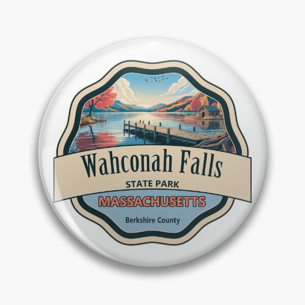 Item preview, Wahconah Falls State Park, Berkshire County, Massachusetts designed and sold by Wanderful-roads.