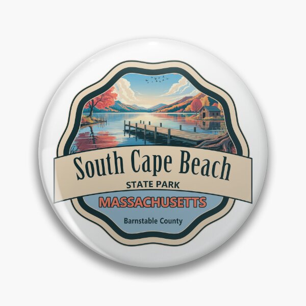 Item preview, South Cape Beach State Park, Barnstable County, Massachusetts designed and sold by Wanderful-roads.