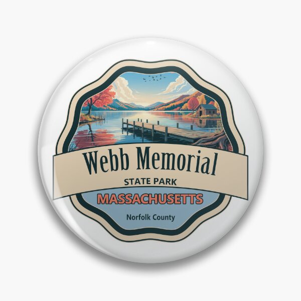Item preview, Webb Memorial State Park, Norfolk County, Massachusetts designed and sold by Wanderful-roads.
