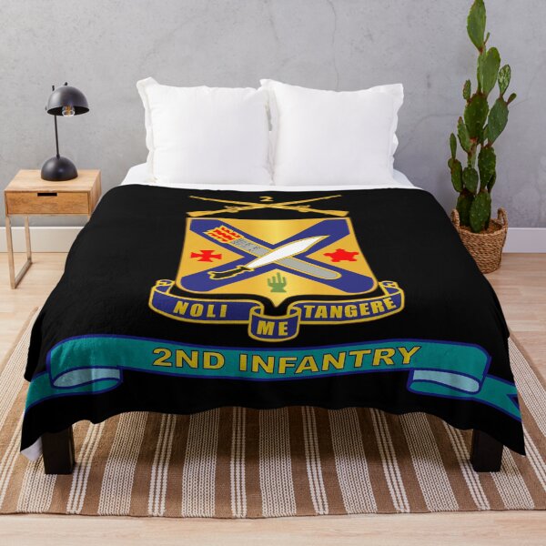 Item preview, Army - 2nd Infantry Regiment  w Br - Ribbon designed and sold by Military Insignia Products.
