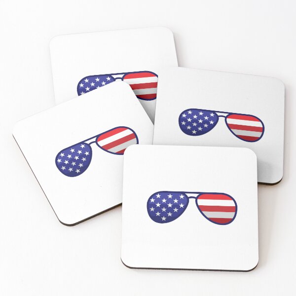 Item preview, USA Sunglasses  designed and sold by GoldenSunsetBloom.