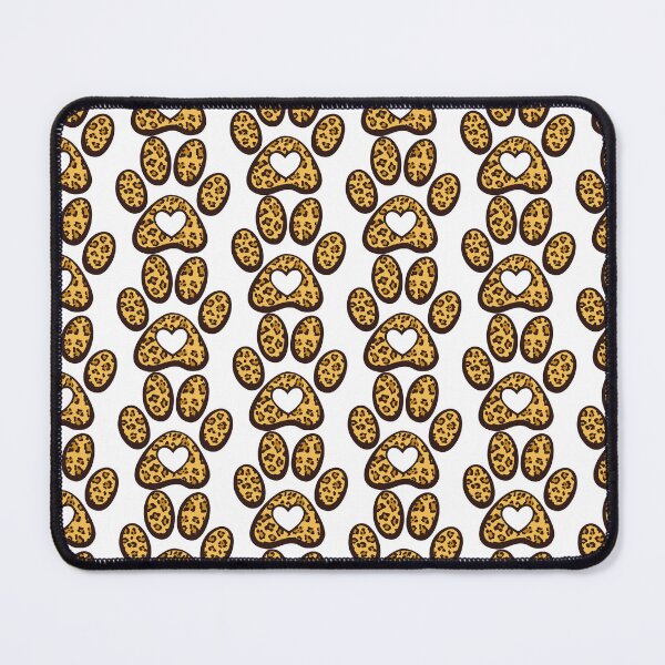 Item preview, Leopard Paw Heart, Cat Paw Print designed and sold by GoldenSunsetBloom.