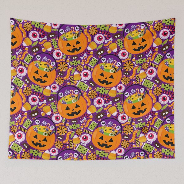 Item preview,  Trick or Treat Halloween Candy Pattern Cute Kawaii designed and sold by Parkerzz.