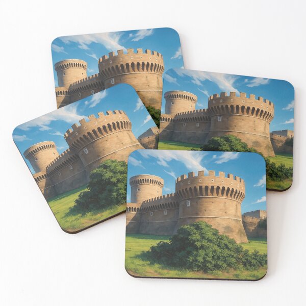 Item preview, The Castle of Julius II in Ostia Antica designed and sold by KAI-Studio.