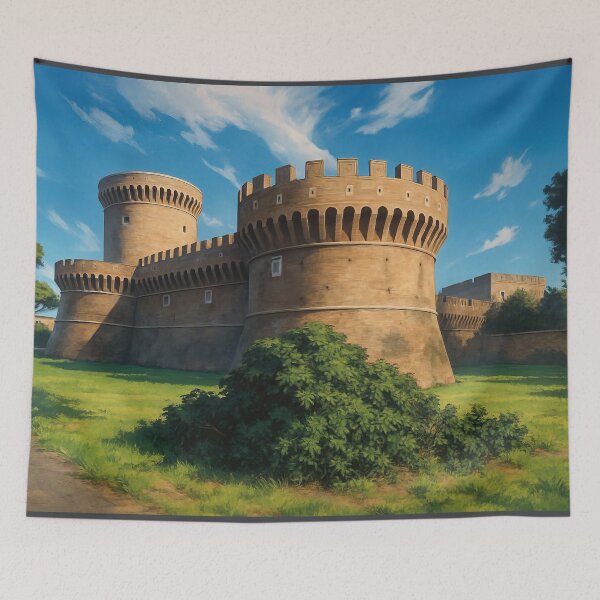 Item preview, The Castle of Julius II in Ostia Antica designed and sold by KAI-Studio.