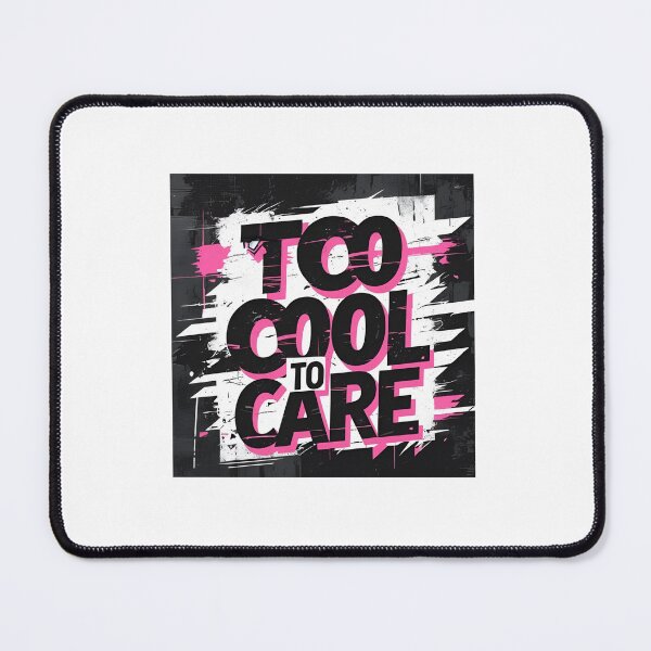 Item preview, Too Cool to Care – Icy Attitude for Gen Z Rebels designed and sold by KaBaRen.
