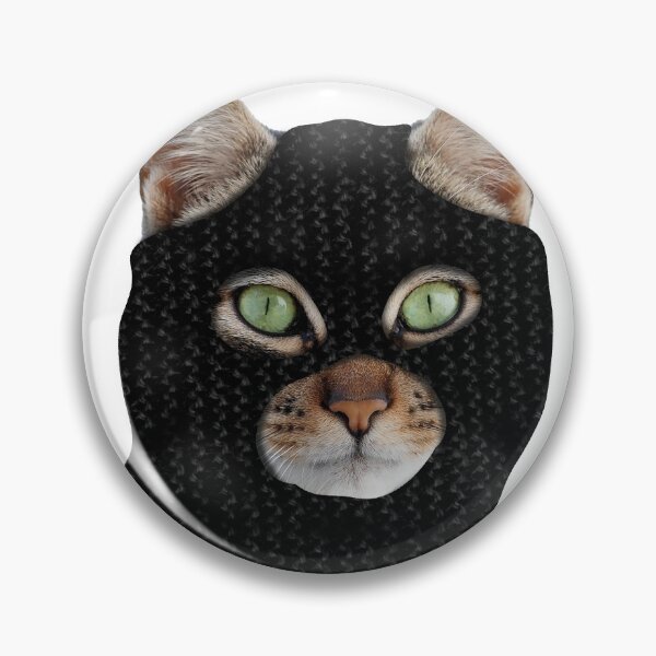 Item preview, Convicted Feline Cat in Burglar Mask designed and sold by geckodesign.
