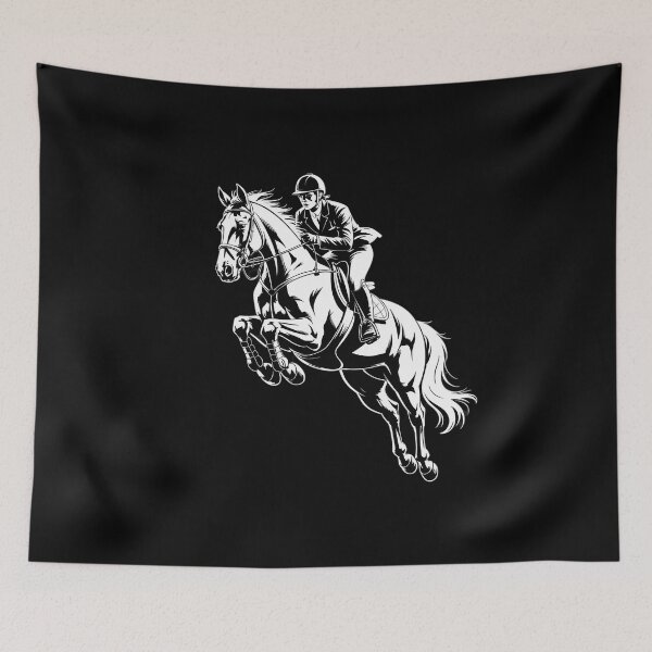 Item preview, English Riding Hunter Jumper Girl Riding Horse designed and sold by Hlz-0118.