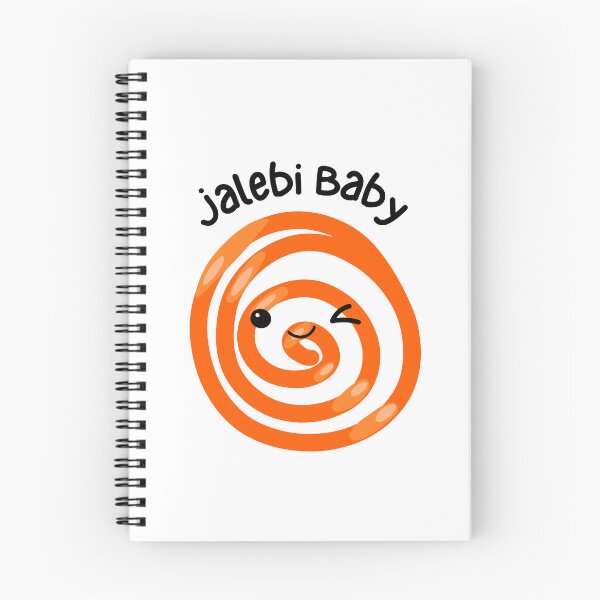 Item preview, Jalebi baby dessert cute kawaii designed and sold by Sketchbook Studio by Aqsaa.