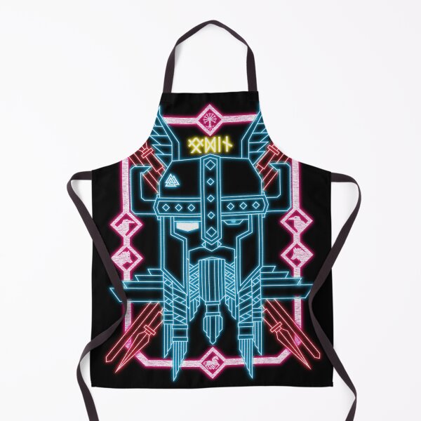 Item preview, Odin Geometric Neon – Norse God of Wisdom & War designed and sold by MythoCulture.