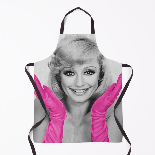 Item preview, Raffaella Carra with pink gloves designed and sold by carmencuarzo.