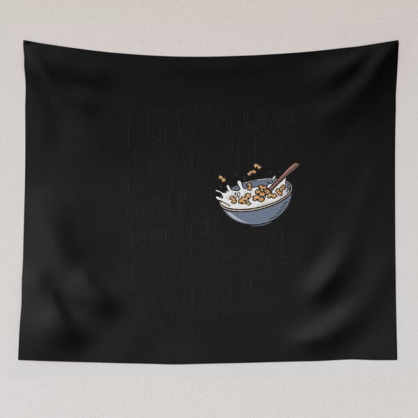 Item preview, Enjoy Romantic Walks Down Cereal Aisle National Cereal Day designed and sold by Hlz-0118.