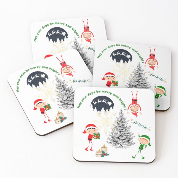 Item preview, May Your Days be Merry and Bright - Festive Christmas designed and sold by Arkeso.