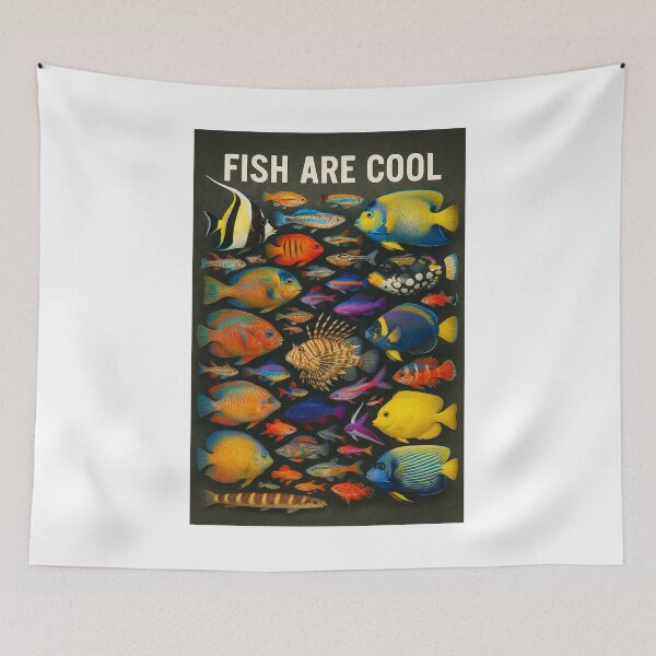 Item preview, Fish are Cool! 3 designed and sold by GrassoGraphics.