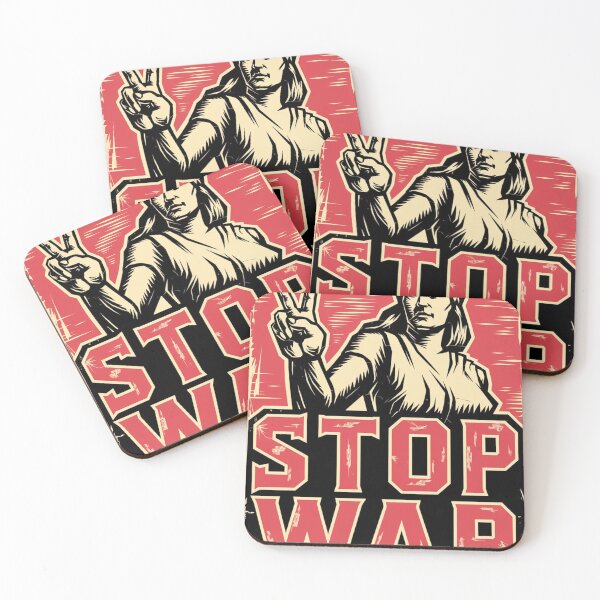 Item preview, Stop War – Peace Protest Art | Anti-War designed and sold by martin max.