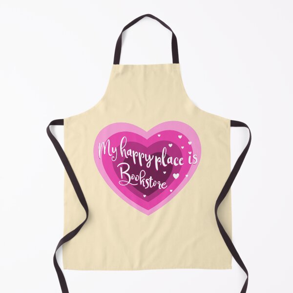 Item preview, My happy place is bookstore designed and sold by pinkyfish1010.